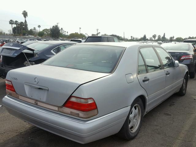 WDBGA51G3XA417135 - 1999 MERCEDES-BENZ S 500 SILVER photo 4