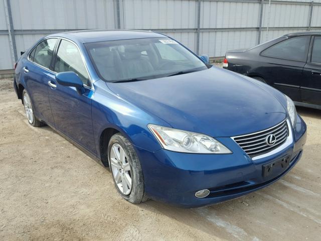 JTHBJ46G082208413 - 2008 LEXUS ES 350 BLUE photo 1