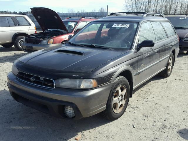 4S3BG6854V7631047 - 1997 SUBARU LEGACY OUT BLACK photo 2