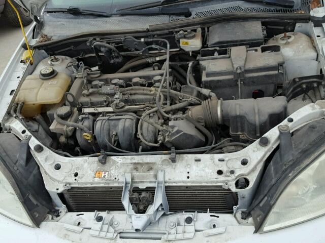 1FAFP34N97W280141 - 2007 FORD FOCUS ZX4 WHITE photo 7