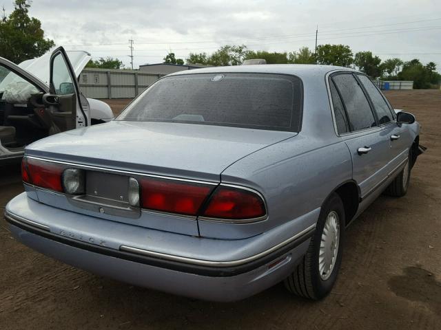 1G4HP52K2VH475292 - 1997 BUICK LESABRE CU BLUE photo 4