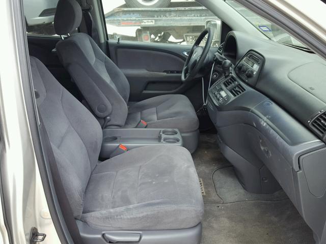 5FNRL384X6B460302 - 2006 HONDA ODYSSEY EX GRAY photo 5