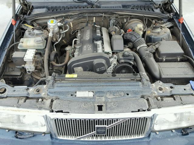 YV1KW9608T1033890 - 1996 VOLVO 960 GREEN photo 7