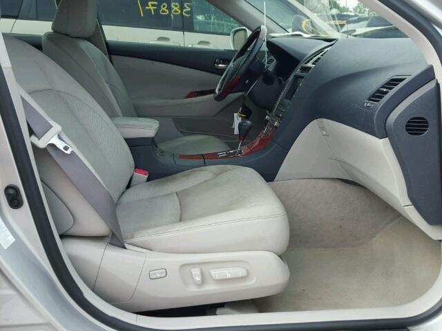 JTHBJ46G582250513 - 2008 LEXUS ES 350 GRAY photo 5