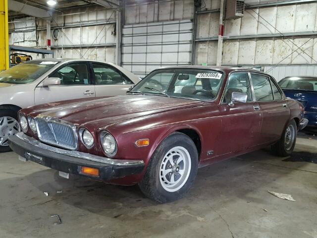 JAVLN4AC316923 - 1980 JAGUAR XJ6 BURGUNDY photo 2