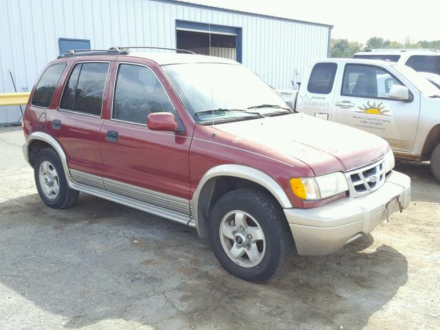 KNDJB7236Y5664039 - 2000 KIA SPORTAGE BURGUNDY photo 9