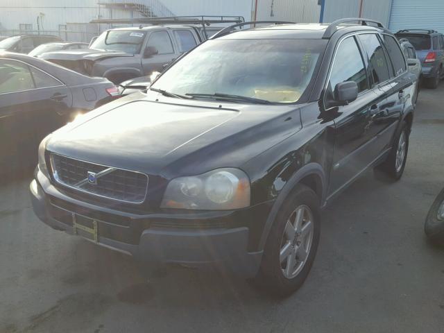 YV1CY592751135107 - 2005 VOLVO XC90 BLACK photo 2