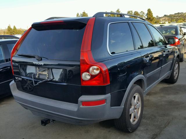 YV1CY592751135107 - 2005 VOLVO XC90 BLACK photo 4