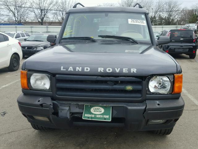 SALTY1241YA253905 - 2000 LAND ROVER DISCOVERY BLACK photo 9