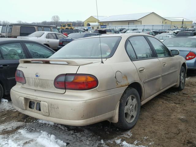 1G1NE52J62M595290 - 2002 CHEVROLET MALIBU LS TAN photo 4