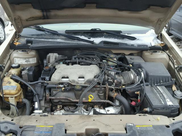 1G1NE52J62M595290 - 2002 CHEVROLET MALIBU LS TAN photo 7