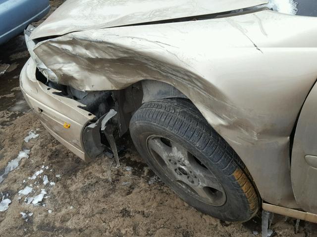 1G1NE52J62M595290 - 2002 CHEVROLET MALIBU LS 棕色 照片 9