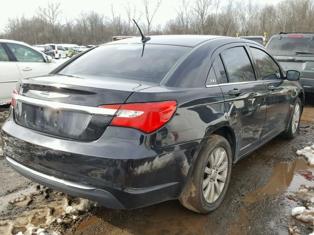 1C3CCBBB7DN764987 - 2013 CHRYSLER 200 TOURIN BLACK photo 4