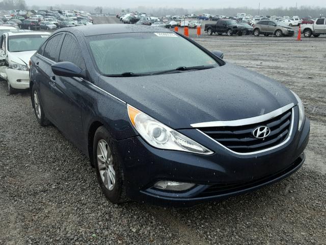 5NPEB4AC6DH513763 - 2013 HYUNDAI SONATA GLS BLUE photo 1