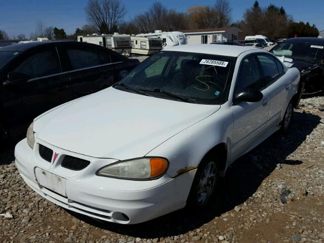 1G2NF52E54M660810 - 2004 PONTIAC GRAND AM S 白色 照片 2
