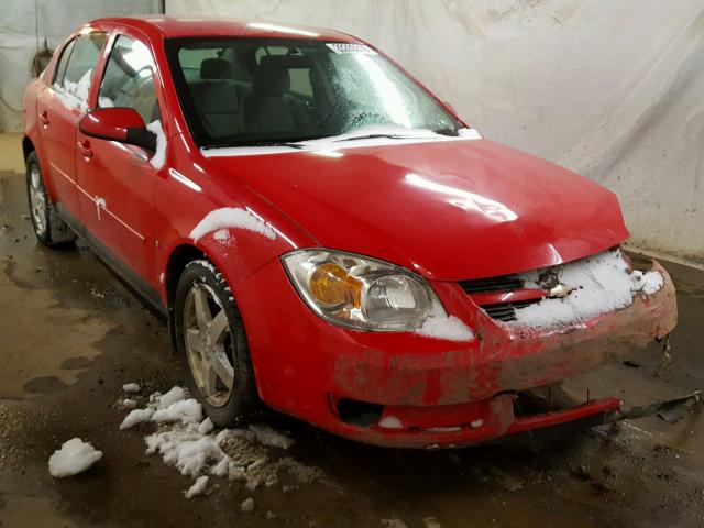 1G1AL55F067671568 - 2006 CHEVROLET COBALT LT RED photo 1