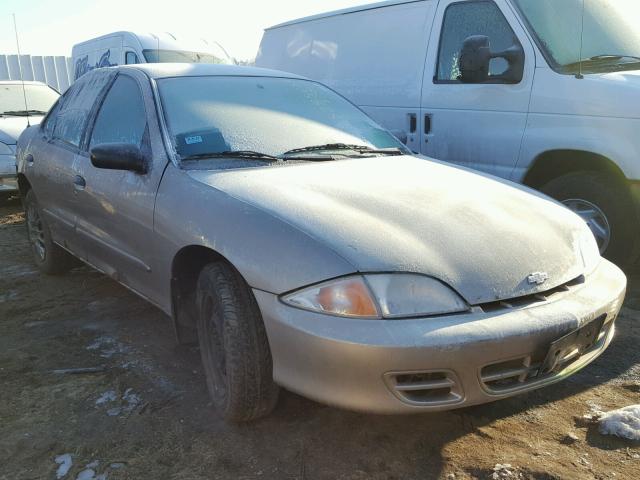 1G1JF5249Y7458700 - 2000 CHEVROLET CAVALIER L TAN photo 1