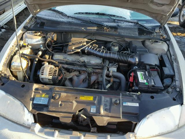 1G1JF5249Y7458700 - 2000 CHEVROLET CAVALIER L TAN photo 7