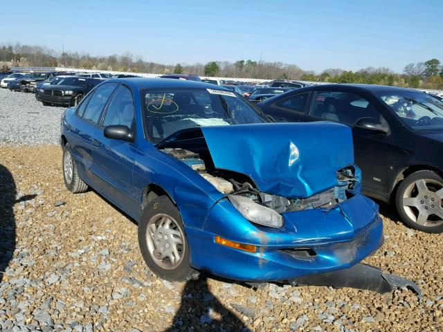 1G2JB5240W7599076 - 1998 PONTIAC SUNFIRE SE BLUE photo 1