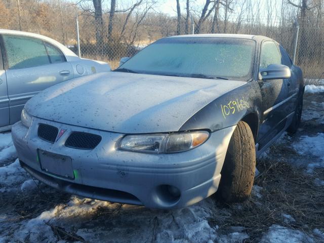 1G2WP12K2YF180900 - 2000 PONTIAC GRAND PRIX SILVER photo 2