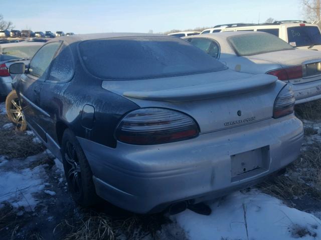 1G2WP12K2YF180900 - 2000 PONTIAC GRAND PRIX SILVER photo 3