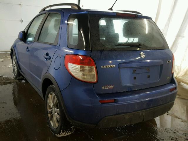 JS2YB5A30D6100594 - 2013 SUZUKI SX4 BASE BLUE photo 3