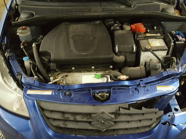 JS2YB5A30D6100594 - 2013 SUZUKI SX4 BASE BLUE photo 7