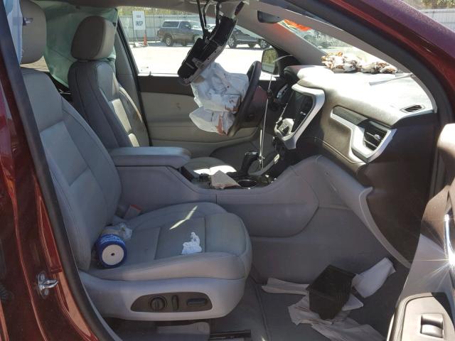 1GKKNMLS3HZ174767 - 2017 GMC ACADIA SLT წითელი ფოტო 5