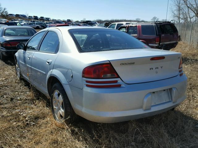 1B3EL46R92N214017 - 2002 DODGE STRATUS SE BLUE photo 3