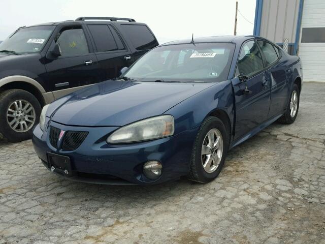 2G2WP522X51166477 - 2005 PONTIAC GRAND PRIX GREEN photo 2