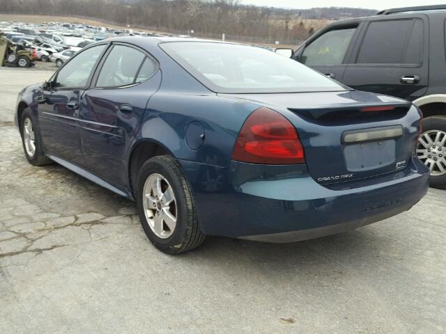 2G2WP522X51166477 - 2005 PONTIAC GRAND PRIX GREEN photo 3