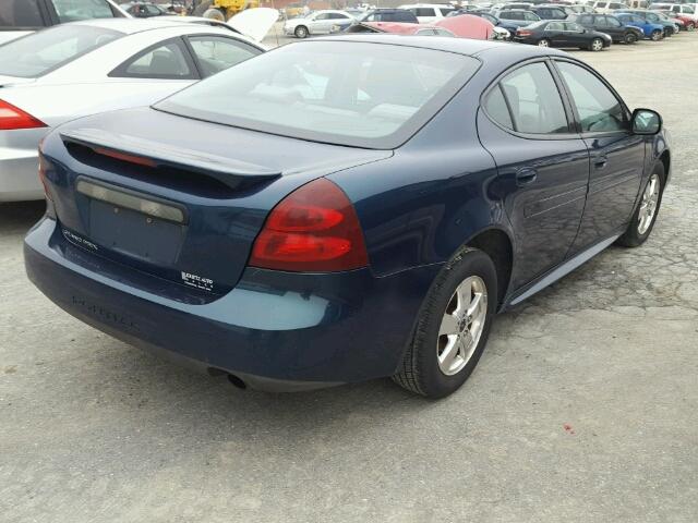 2G2WP522X51166477 - 2005 PONTIAC GRAND PRIX GREEN photo 4
