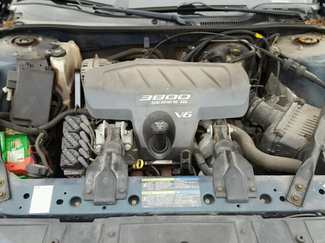 2G2WP522X51166477 - 2005 PONTIAC GRAND PRIX GREEN photo 7