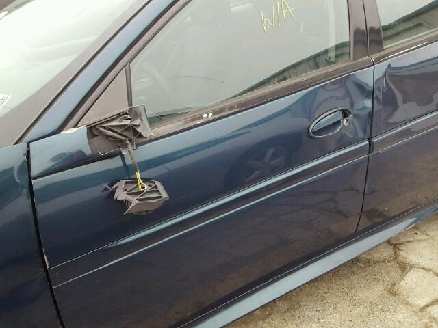 2G2WP522X51166477 - 2005 PONTIAC GRAND PRIX GREEN photo 9