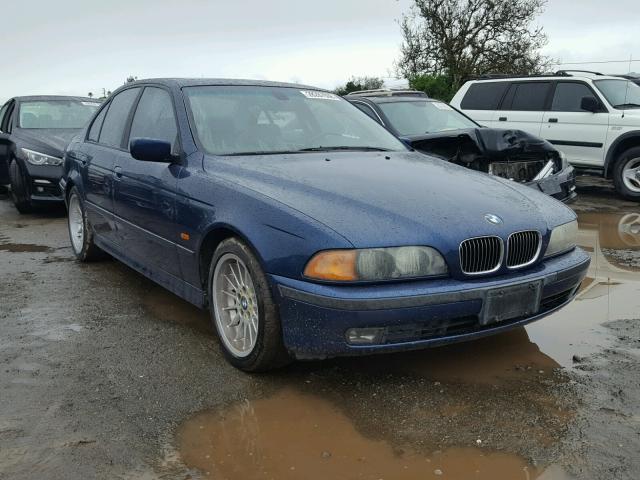 WBADN5347YGC93459 - 2000 BMW 540 I BLUE photo 1