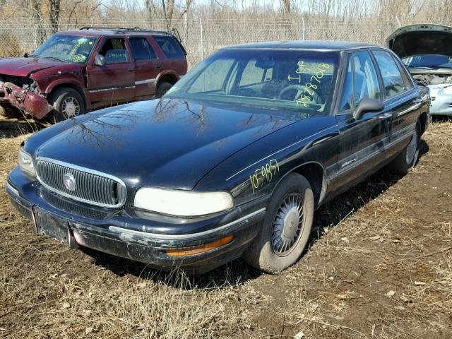 1G4HP52K3VH518411 - 1997 BUICK LESABRE CU BLACK photo 2