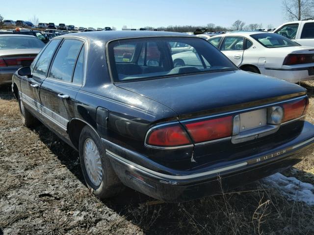 1G4HP52K3VH518411 - 1997 BUICK LESABRE CU BLACK photo 3