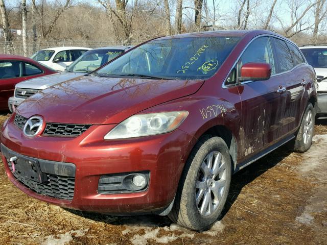 JM3ER293870126970 - 2007 MAZDA CX-7 RED photo 2