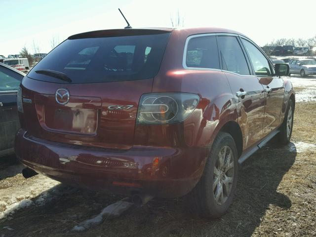 JM3ER293870126970 - 2007 MAZDA CX-7 RED photo 4