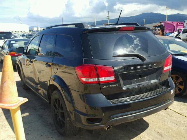 3C4PDCBG4DT660372 - 2013 DODGE JOURNEY SX BLACK photo 3