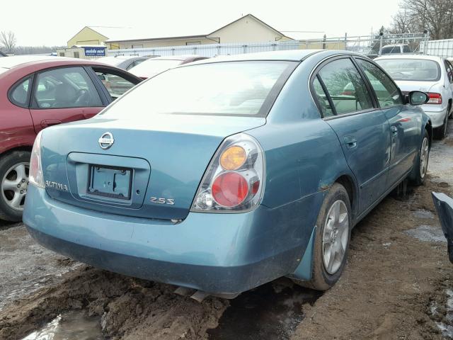 1N4AL11D32C189222 - 2002 NISSAN ALTIMA BAS TEAL photo 4