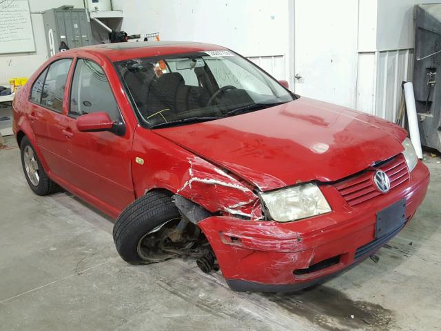 3VWSB69M02M000511 - 2002 VOLKSWAGEN JETTA GLS RED photo 1