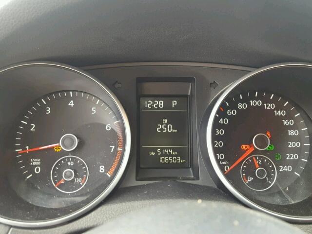 WVWDA7AJ7DW117592 - 2013 VOLKSWAGEN GOLF 白色 照片 8