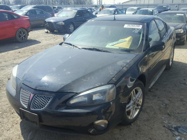2G2WR544451181890 - 2005 PONTIAC GRAND PRIX BLACK photo 2
