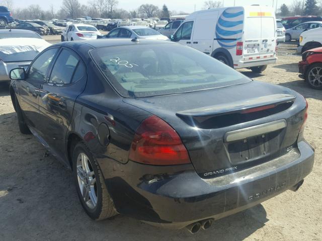 2G2WR544451181890 - 2005 PONTIAC GRAND PRIX BLACK photo 3