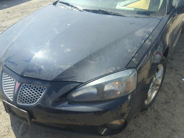 2G2WR544451181890 - 2005 PONTIAC GRAND PRIX BLACK photo 9