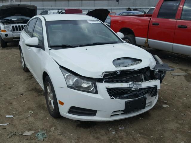 1G1PE5SC0C7106859 - 2012 CHEVROLET CRUZE LT WHITE photo 1