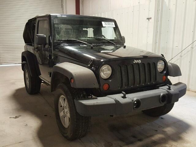 1J4FA24178L530007 - 2008 JEEP WRANGLER X BLACK photo 1