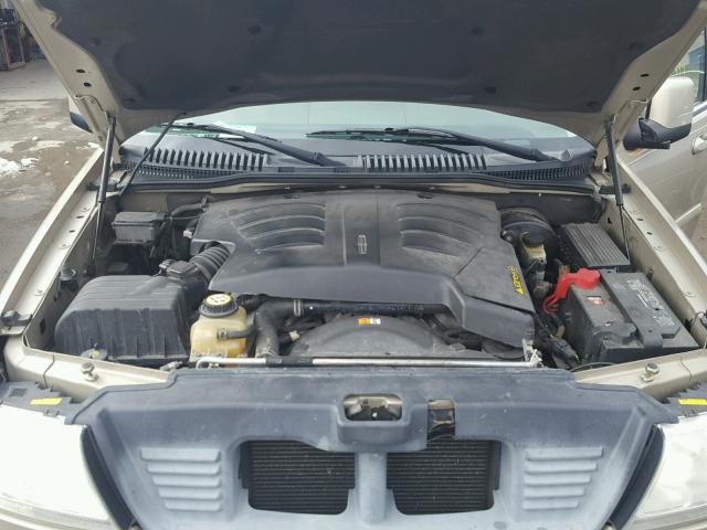 5LMEU88H64ZJ36193 - 2004 LINCOLN AVIATOR 棕色 照片 7