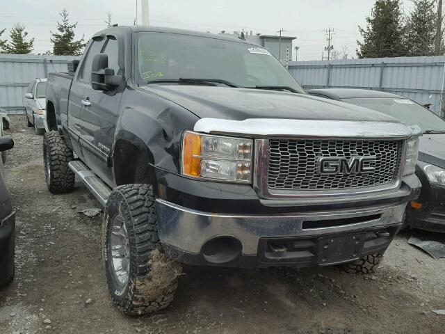 1GTSKVE37AZ250772 - 2010 GMC SIERRA K15 BLACK photo 1